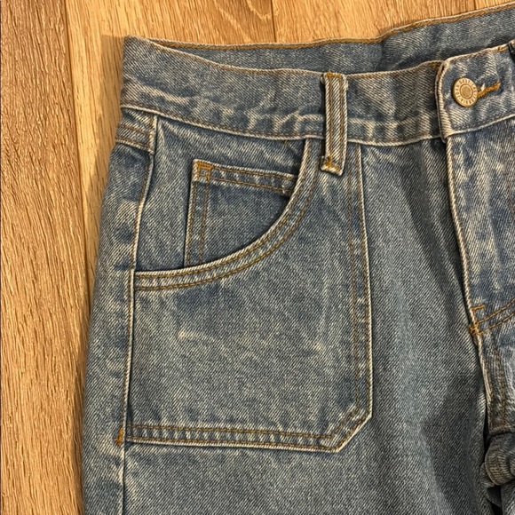 NWT PacSun Blue Flare Wide Leg Jeans small - Picture 4 of 10